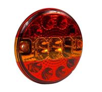 Fanale posteriore rotondo destro e sinistro per trattore e rimorchio a LED - GoP