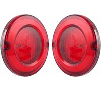 Fanale posteriore rotondo grande a LED luci di arresto vintage adatte per aut...