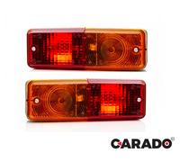 Fanale posteriore SET per rimorchio Bager 195x65x60 E20 Universal SET