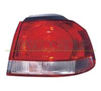 Fanale Posteriore Sinistro Esterno Rosso/bianco Volkswagen Golf Vi 2008-2012