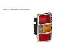 Fanale Posteriore Sinistro per mitsubishi Pajero 1997- Cornice Cromata MR376353