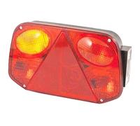 Fanale posteriore sinistro per paraurti trattore e rimorchio 250 x 149 mm 4 luci