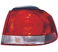 Fanale Posteriore Sinistro Esterno Rosso/bianco Volkswagen Golf Vi 2008-2012