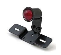 Fanale posteriore stop a led della vecchia scuola tipo 3 nero lente rossa