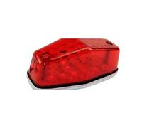 Fanale Posteriore Stop Freno Lucas Style 564 LED/Lampadina Luce di stop posteriore targa Rossa/Universale Per XS650 Per Bobber Per Custom