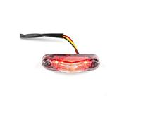 Fanale posteriore STR8 LED universale con luce targa omologato CE