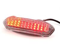 Fanale posteriore STR8 Lexus LED, con funzione indicatore di direzione per Piaggio NRG Power, con marchio di controllo