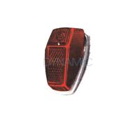 FANALE POSTERIORE UNIVERSALE CICLOMOTORE SCOOTER P 116 ROSSO SILURO LUCE BOSATTA