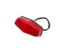 Fanale Posteriore Universale Per Moto Con Luci A LED Per Targa Luce Freno