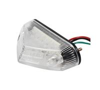 Fanale Posteriore Universale Per Moto Da 12 V, Fanale Posteriore Luci Di Stop Luci Targa Ricambi Luce Freno(Color-01)
