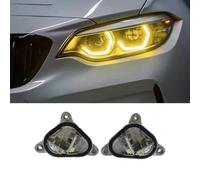 Fanale Proiettore Giallo Limone Angel Eyes Per BMW M2 Serie 2 DRL LED Multicolore F22 F23 F87 LCI Luci Diurne 63117494851 63117494852 Faro Principal
