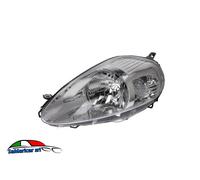 Proiettore Sinistro H4 Elettrico Cromato per FIAT Grande Punto 09/05-09/09 - Ill