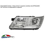 FANALE PROIETTORE SINISTRO H11-HB3 ELETTRICO ADATTO PER FIAT FREEMONT 05/2011->