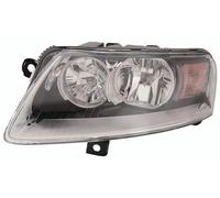 Fanale realizzato per Audi A6 anni 2008-2011 lato conducente H7-H15 alogeno predisposto per regolazione elettrica 4F0941003BJ