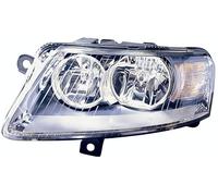Fanale realizzato per Audi A6 dal 2004 al 2008 lato conducente H1-H7 alogeno predisposto per regolazione elettrica 4F0941003A