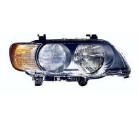 Fanale realizzato per BMW X5 E53 2000 lato passeggero H7-HB3 alogeno con Motore elettrico +indicatore direzione 63126930212