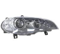 Fanale realizzato per BMW X5 E70 dal 2010 al 2013 lato conducente BI-XENON D1S con Motore elettrico Parabola nera 63117240787