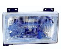 Fanale realizzato per Fiat DUCATO dal 1990 al 1993 lato passeggero H4-R2 alogeno con Luce di posizione Asimmetrico 7660569