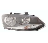 Fanale realizzato per Volkswagen POLO 2009 Destro H7 alogeno c/Motore elett. =Fari HELLA c/correz. Assetto Fari 6R1941008E