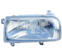 Fanale realizzato per Volkswagen VENTO 1992 lato conducente H4 alogeno c/Connettore rettangolare + adatt. tondo 1H5941017
