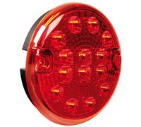 Fanale rotondo retronebbia Led, 12/24V