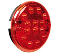 Fanale rotondo retronebbia Led, 12/24V FARO RETRONEBBIA ROTONDO Camion