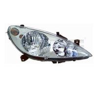 Fanale Sinistro H1/H1/H7 Con Fari Fendinebbia per Peugeot 307 3A/C 3H 3E 3B
