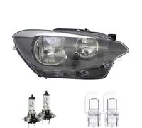 Fanale Sinistro H7/H7/W21W Con Luci Diurne per BMW 1er F20 F21 Incl. Lampade