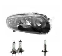 Fanale Sinistro Nero H1/H7/H7 per Alfa Romeo 147 937 Incl. Osram Lampade Luce
