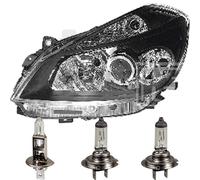 Fanale Sinistro per Renault Clio Bj 09/05- >> H7+H1+H7 Incl. Philips Lampade