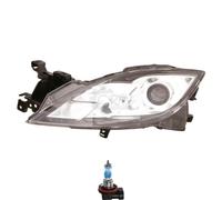 Fanale Sinistro Trasparente Indicatore Incl. Osram Lampade H11 per Mazda 6 Kombi