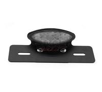 Fanale stop faro posteriore LED Cat-eye con porta targa moto custom cafe racer