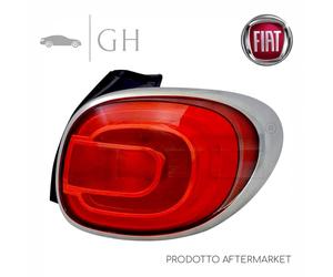 FANALE / STOP PROIETTORE POSTERIORE DESTRO CON CORNICE CROMATA FIAT 500L 2015