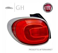 FANALE / STOP PROIETTORE POSTERIORE SINISTRO CON CORNICE CROMATA FIAT 500L 2015