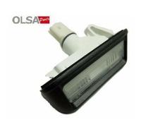 Fanale targa corpo grigio bilaterale per Citroen Jumpy 2007 in poi 2 porte