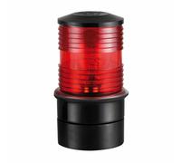 Fanale testa albero rosso/nero 360° Segnalazione - 1 PZ Osculati - 11.134.01