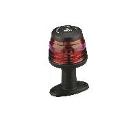 Fanale testa d'albero 360° (R.I.N.A.) luce rossa corpo nero