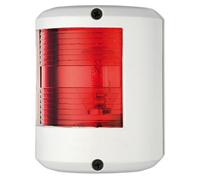 FANALE U78 112,5° SINISTRO LUCE ROSSA CORPO BIANCO ACCESSORI NAUTICA