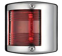FANALE U85 INOX 112,5° SINISTRO LUCE ROSSA ACCESSORI NAUTICA