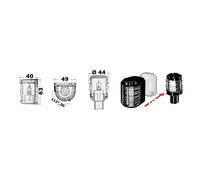 Fanale Utility 88 testa/albero Segnalazione - 1 PZ Osculati - 11.412.03