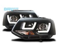 FARI ANTERIORI AUDI A3 8P, DAL 2003 al 2008 LENTICOLARI CON LUCI LED DRL AUTOM.