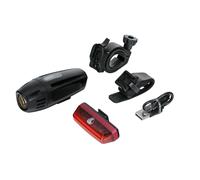 Power, set fanale anteriore + posteriore a Led, ricaricabili USB