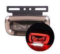 Fanali d'Ingombro LED Alta per luminosità per Camion Fanali d'Ingombro | Alta per luminosità, voltaggio 12-24V, design impermeabile IP68, visibilità ottimale strada(red)