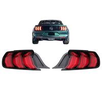 Fanali Full LED per Ford Mustang VI S550 15-19 Luci Dinamiche Rosse