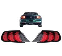 Fanali Full LED per Ford Mustang VI S550 15-19 Luci Dinamiche Rosse
