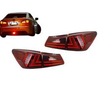 Fanali Full LED per LEXUS IS XE20 05-12 Light Bar Facelift Nuovo XE30 Rosso