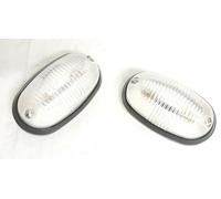 FANALI INGOMBRO AUTOCARRO TRATTORE COPPIA ADATTABILE IVECO CARRELLI BIANCO COBO