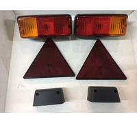 Fanali luci posteriori (6 pezzi) carrello appendice rimorchio agricolo stradale