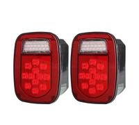 Fanali Posterior Auto Luci Coda A LED Freno Targa Lampada Lampadina Bordo Per-Jeep Per-Wrangler YJ/TJ/CJ5 Fanale Posteriore Di Montaggio Luce Posteriore