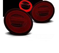 Fanali posteriori a LED rosso fumo compatibile con VW NEW BEETLE 1998 1999 2000 2001 2002 2003 2004 2005 RS-3306 Fanale posteriore 1 paio lato conducente e passeggero set completo